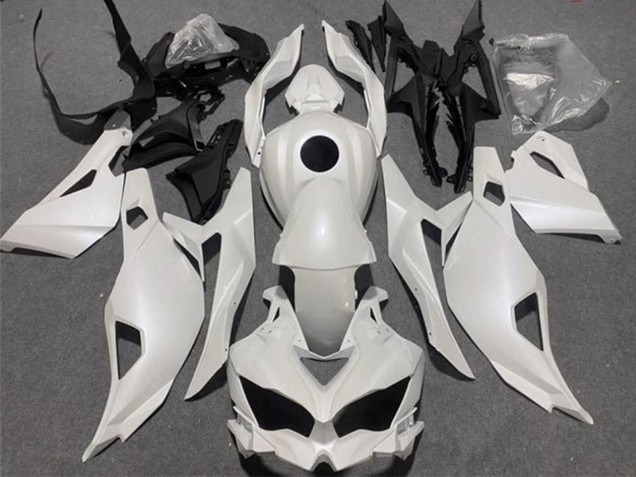 2019-2025 Pearl White Kawasaki ZX25R ZX-25R Motorcycle Fairings Canada