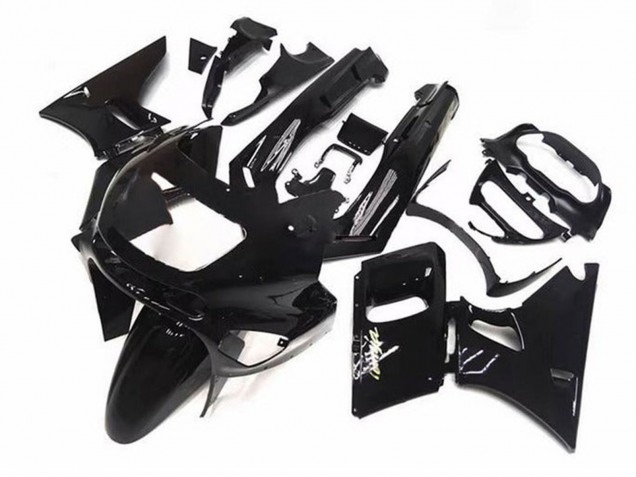 1993-2007 Glossy Black Kawasaki ZZR400 Motorcycle Fairings Canada