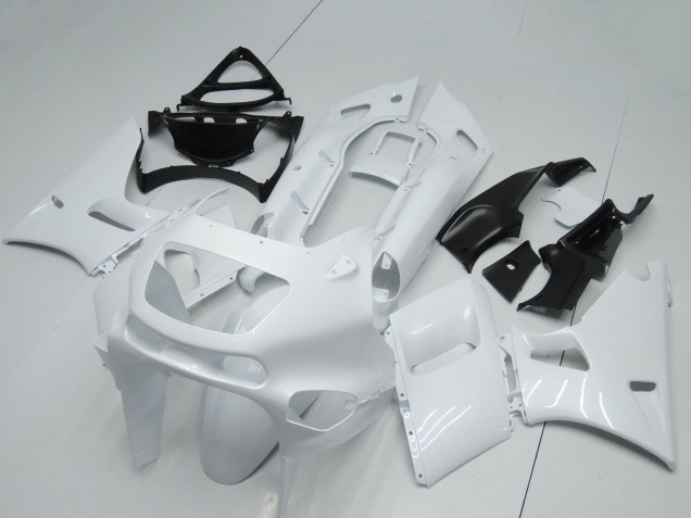 1993-2007 White Kawasaki ZZR400 Motorcycle Fairings Canada