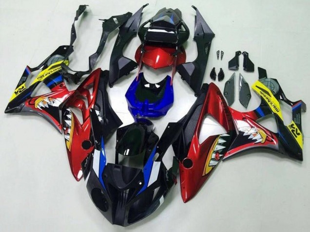 2009-2014 Red Blue Yellow Black Shark BMW S1000RR Motorcycle Fairings Canada