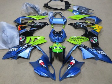 2009-2014 Blue Green Black Shark BMW S1000RR Motorcycle Fairings Canada