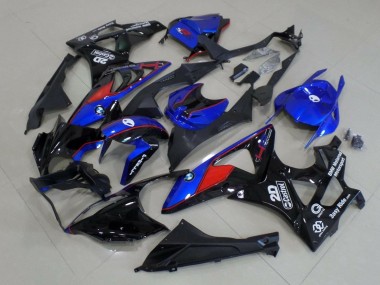 2015-2016 Blue Red Glossy Black Castrol BMW S1000RR Motorcycle Fairings Canada