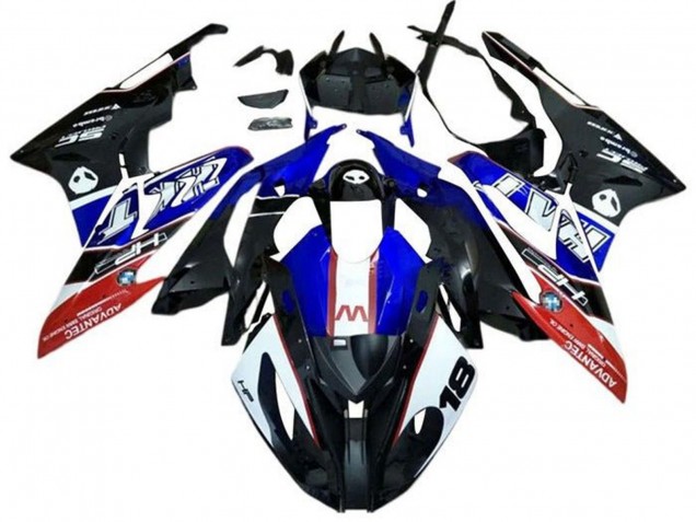 2015-2016 White Red Blue Black BMW S1000RR Motorcycle Fairings Canada