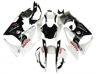 2015-2016 Pearl White Black Fiamm BMW S1000RR Motorcycle Fairings Canada