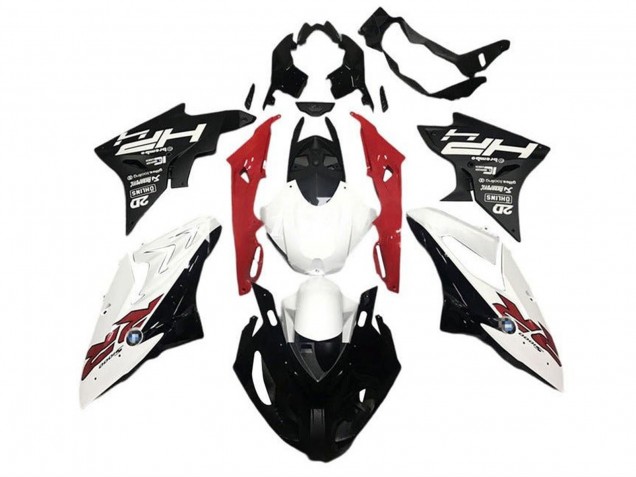 2015-2016 White Red Black HP RR BMW S1000RR Motorcycle Fairings Canada