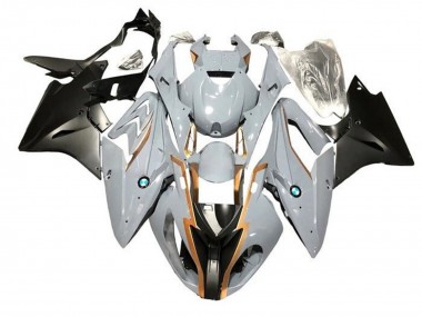 2015-2016 Nardo Grey Gold Matte Black BMW S1000RR Motorcycle Fairings Canada