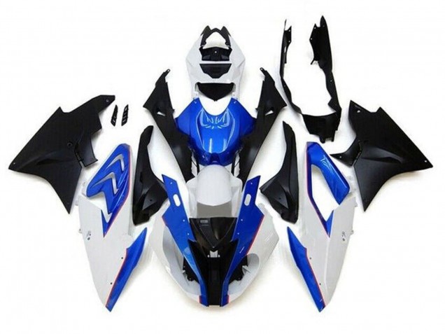2017-2018 White Blue Matte Black BMW S1000RR Motorcycle Fairings Canada