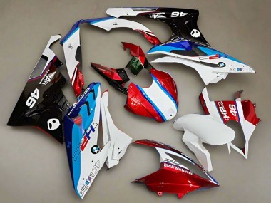 2019-2022 White Red Blue HP BMW S1000RR Motorcycle Fairings Canada