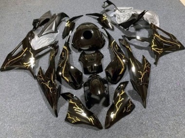 2019-2022 Black Gold BMW S1000RR Motorcycle Fairings Canada