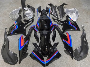2019-2022 Black Double Blue Red BMW S1000RR Motorcycle Fairings Canada