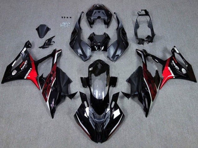 2019-2022 Black Dark Red Red BMW S1000RR Motorcycle Fairings Canada