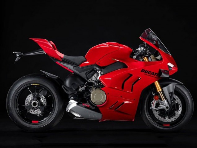 2022-2024 Red Ducati Panigale V4 V4S Motorcycle Fairings Canada