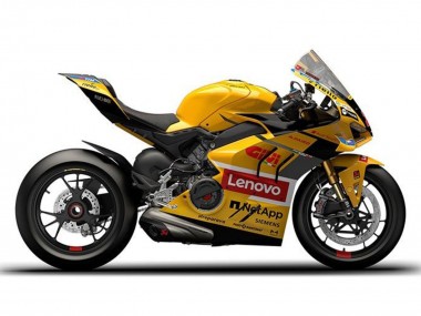 2022-2024 Yellow Red Lenovo Ducati Panigale V4 V4S Motorcycle Fairings Canada