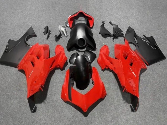 2020-2021 Red Matte Black Ducati Panigale V4 V4S Motorcycle Fairings Canada