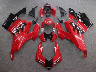 2020-2021 Red Glossy Black Lenovo Ducati Panigale V4 V4S Motorcycle Fairings Canada