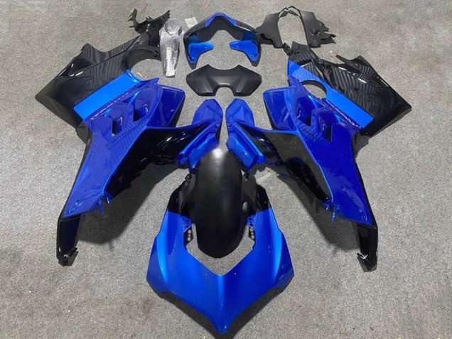 2020-2021 Blue Glossy Black Ducati Panigale V4 V4S Motorcycle Fairings Canada