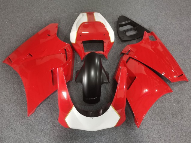 1993-2005 White Red Gold Matte Black Race Fairings Ducati 748/916/996/998 Motorcycle Fairings Canada