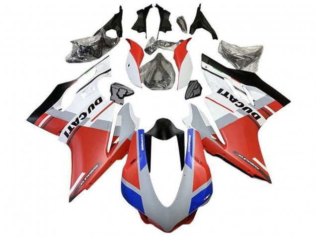 2015-2020 White Red Blue Matte Black Ducati 959/1299 Motorcycle Fairings Canada