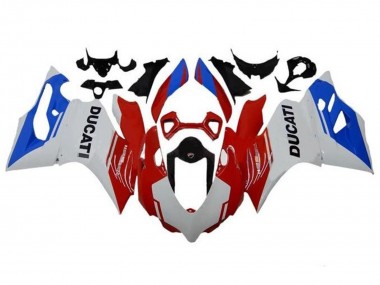 2011-2014 White Red Blue Ducati Panigale 1199 Motorcycle Fairings Canada
