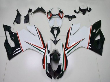 2011-2014 White Red Green Glossy Black Ducati Panigale 1199 Motorcycle Fairings Canada
