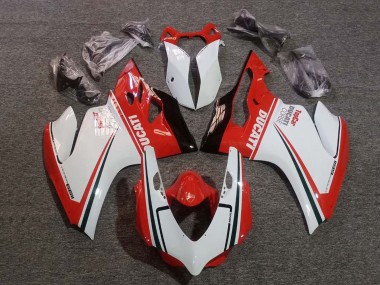 2011-2014 White Red Green Glossy Black Corse Ducati Panigale 1199 Motorcycle Fairings Canada