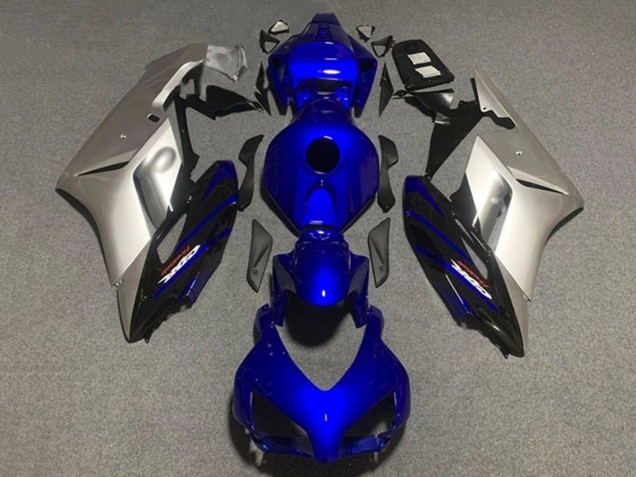 2004-2005 Silver Dark Blue Honda CBR1000RR Motorcycle Fairings Canada