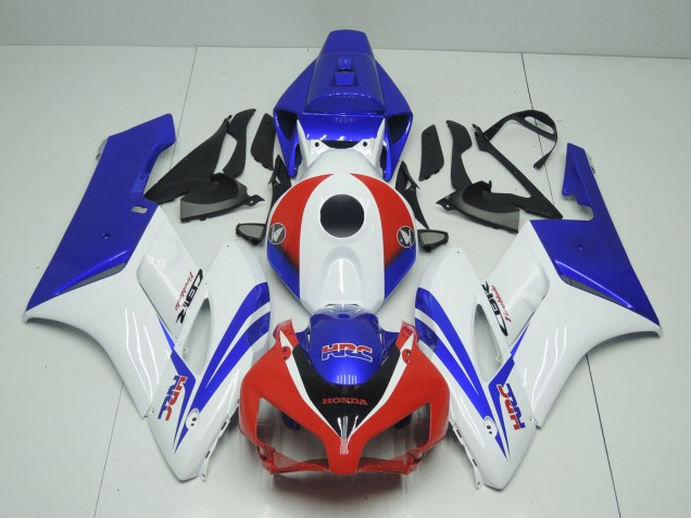 2004-2005 White Red Blue HRC Honda CBR1000RR Motorcycle Fairings Canada