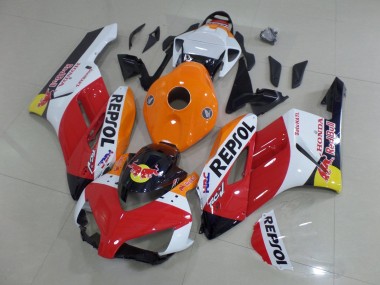 2004-2005 Orange White Red Glossy Black Repsol RedBull HRC Honda CBR1000RR Motorcycle Fairings Canada
