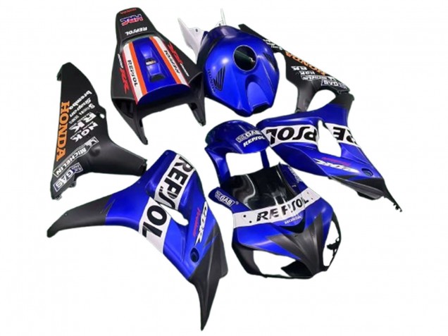 2006-2007 Blue White Red Matte Black Repsol Honda CBR1000RR Motorcycle Fairings Canada