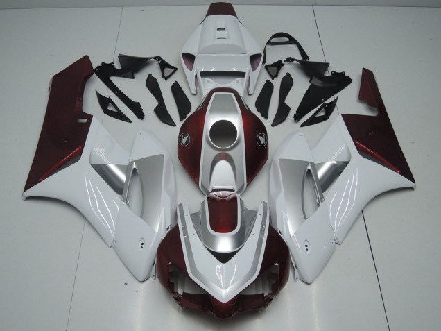 2006-2007 White Silver Glossy Black Honda CBR1000RR Motorcycle Fairings Canada