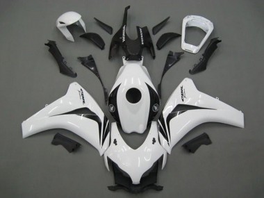 2008-2011 White Glossy Black Honda CBR1000RR Motorcycle Fairing Canada