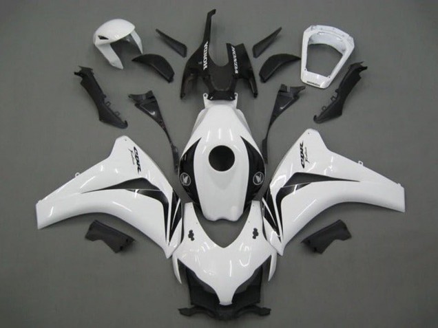 2008-2011 White Glossy Black Honda CBR1000RR Motorcycle Fairing Canada