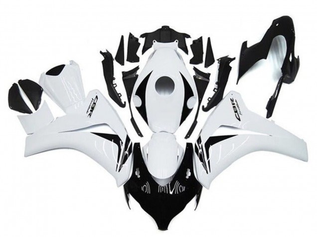 2008-2011 White Glossy Black Honda CBR1000RR Motorcycle Fairings Canada