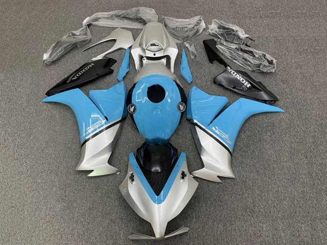 2012-2016 Light Blue Silver Black Honda CBR1000RR Motorcycle Fairings Canada