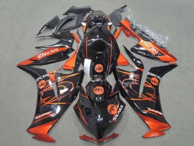 2012-2016 Orange Glossy Black BACARDI Honda CBR1000RR Motorcycle Fairings Canada