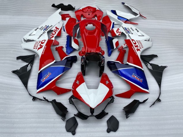 2017-2023 White Red Blue HRC Honda CBR1000RR Motorcycle Fairings Canada