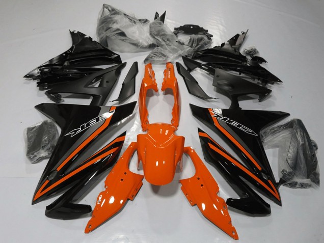 2016-2018 Orange Grey Glossy Black Honda CBR500R Motorcycle Fairings Canada