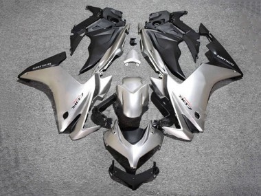 2013-2015 Silver Matte Black Honda CBR500R Motorcycle Fairings Canada