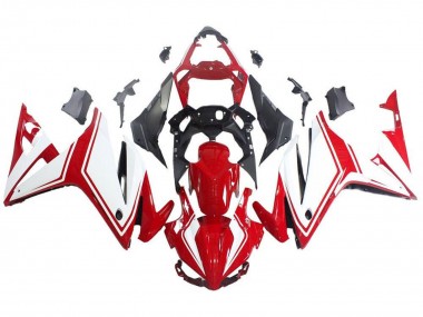 2016-2018 White Red Honda CBR500R Motorcycle Fairings Canada