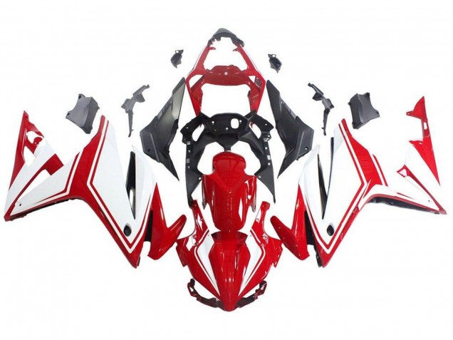 2016-2018 White Red Honda CBR500R Motorcycle Fairings Canada
