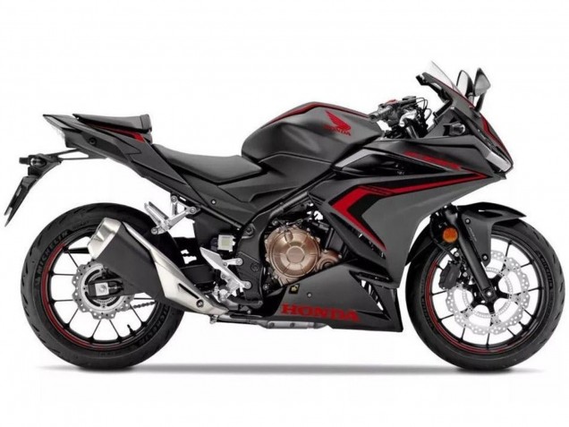 2019-2021 Matte Black Red Black Honda CBR500R Motorcycle Fairings Canada