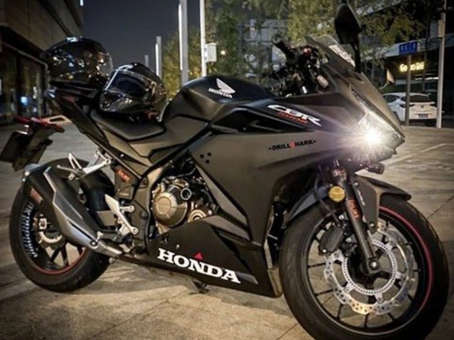 2019-2021 Matte Black Honda CBR500R Motorcycle Fairings Canada