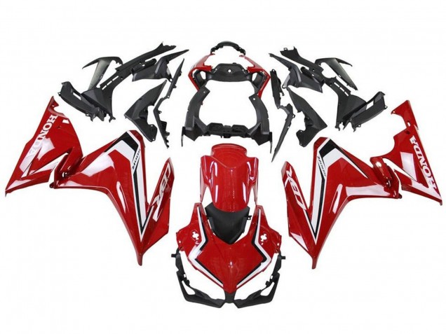 2019-2021 Red White Black Honda CBR500R Motorcycle Fairings Canada