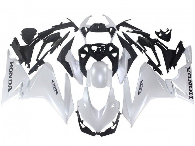 2019-2021 White Honda CBR500R Motorcycle Fairings Canada