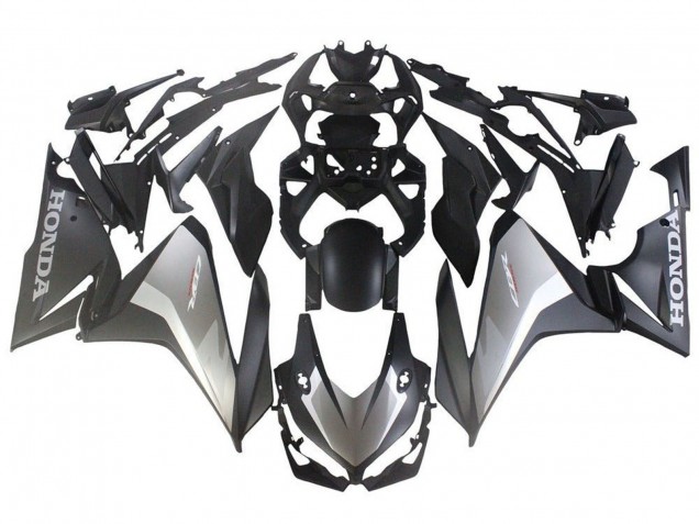2019-2021 Silver Matte Black Honda CBR500R Motorcycle Fairings Canada