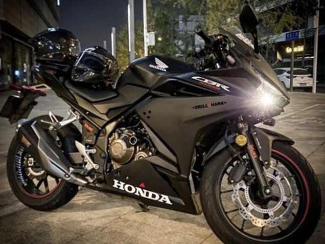 2022-2023 Matte Black White Red Honda CBR500R Motorcycle Fairings Canada