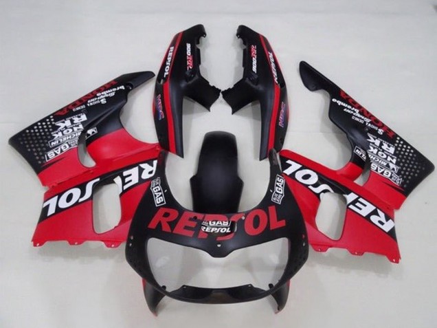 1994-1995 Red Matte Black White Repsol Honda CBR900RR 893 Motorcycle Fairings Canada