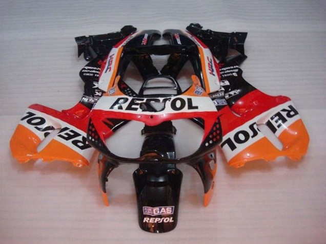 1994-1995 Orange White Red Glossy Black Repsol Honda CBR900RR 893 Motorcycle Fairings Canada