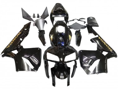 2005-2006 Black Gold Honda CBR600RR Motorcycle Fairings Canada