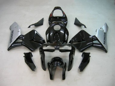 2005-2006 Black Silver Honda CBR600RR Motorcycle Fairings Canada